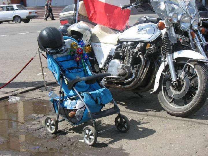 мотоцикл с коляской