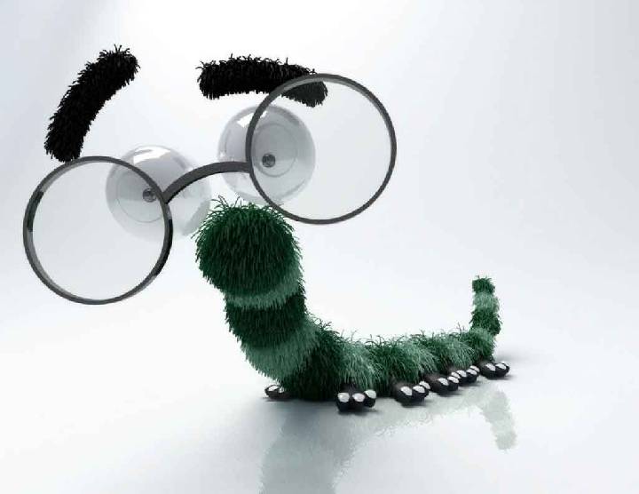 Что уставились? Умный я, потому и в очках...