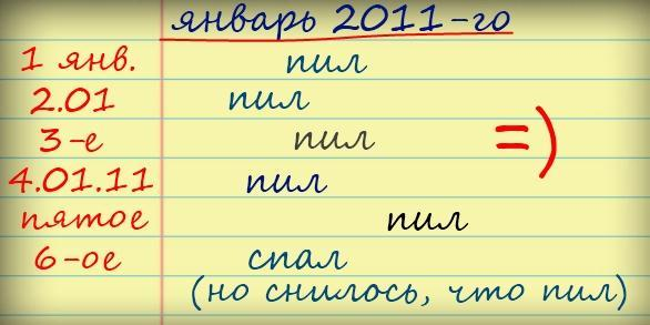 Все следующие Новые годы - всё повторяется...