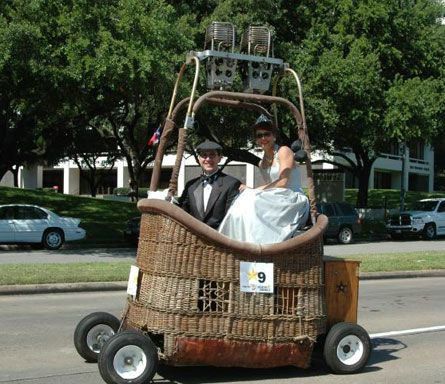 В свадебное путешествие на воздушном шаре