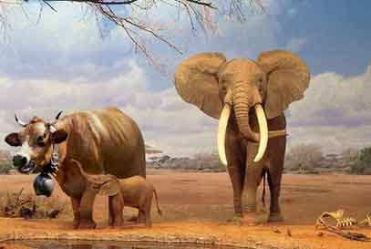 У всех жёны слонихи - как слонихи, а моя - корова ...