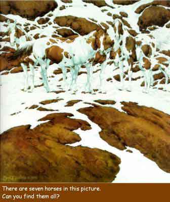 Лошади маскируются