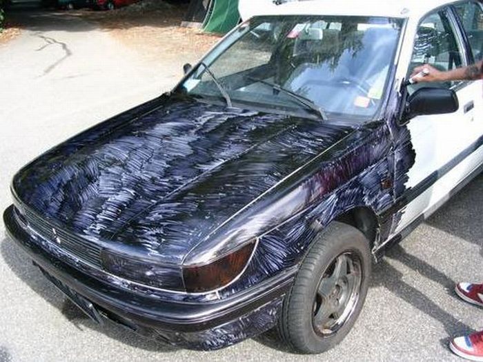 С помощью маркера вы можете сделать свой автомобиль уникальным