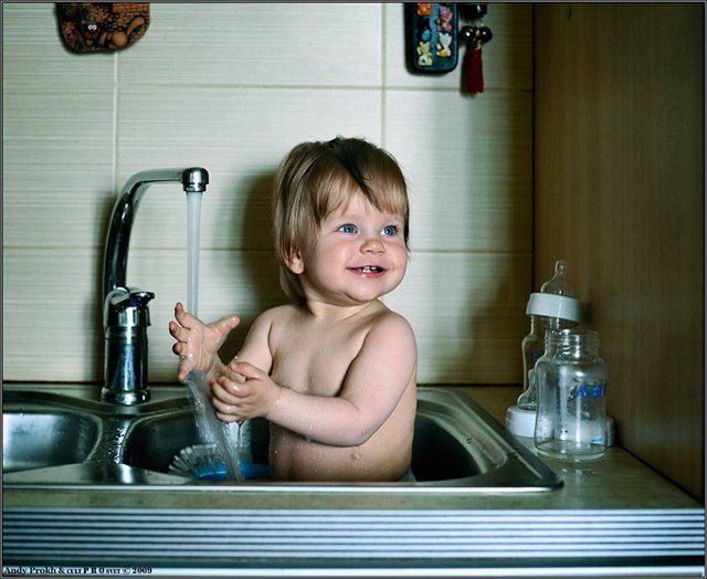 Как весело мне с папой!