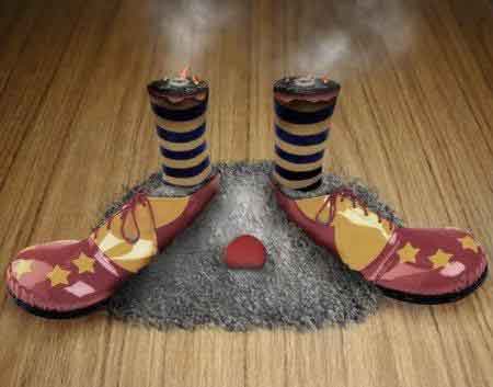 Я просто жонглировал горящими кеглями...