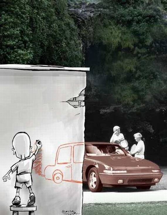 Переход в мир 2D