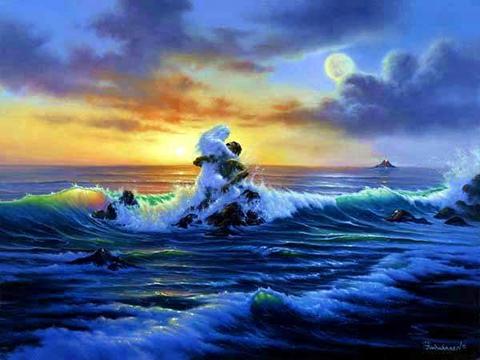 Танец моря и скал